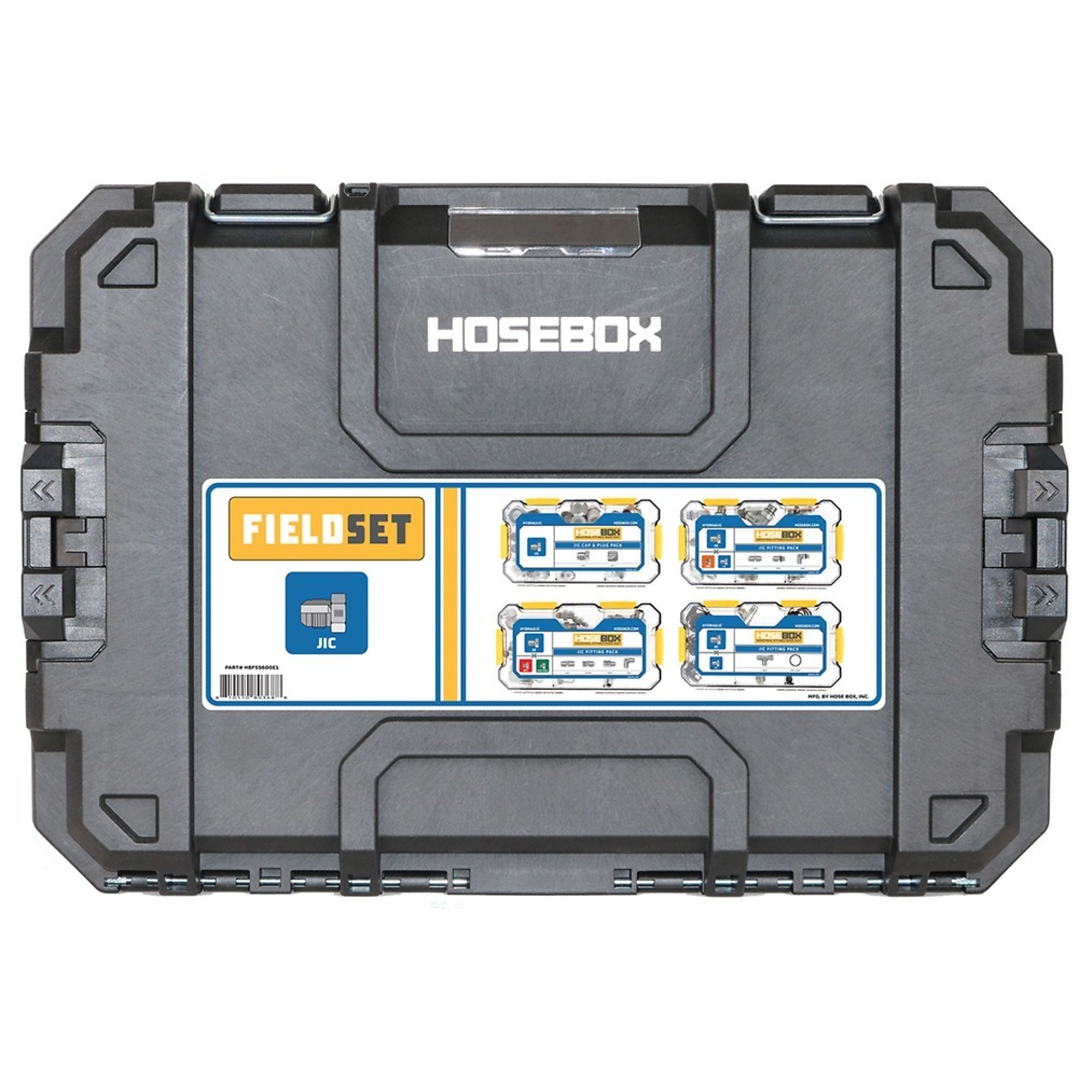 HoseBox JIC Field Set, 262 Fittings, Model# HBFS5600E1